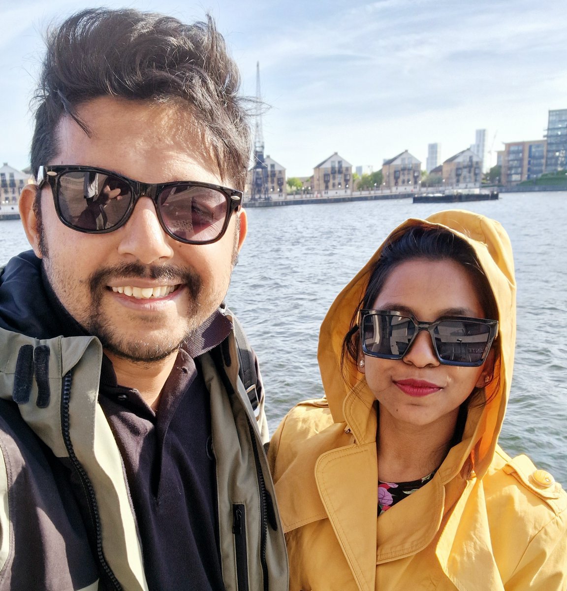 ✨Enjoying the sunny day with my better half, soaking up the stunning river views and after the buzz of international conference of business teaching and blended learning. 

💥This Pic is the 0.00000001% of the day 😃

#couplegoals #uk #photooftheday #theduoexplorer #london