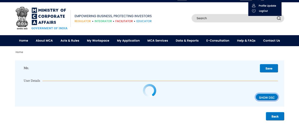 FCSJigarShah's tweet image. Dear @MCA21India 

We understand your team in background is working very hard to solve all the tickets but please understand and accept that there are issues persistent and Companies are suffering and paying additional fees till each issues are getting fixed manually.

#CSTwitter