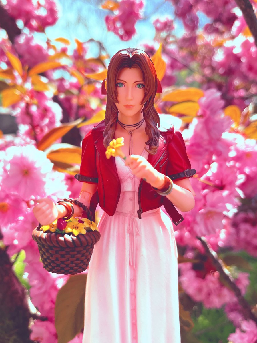 KayI 🌸☄️remake!Hojo's assistant on Twitter "Aerith x flowers ️ ️ ️