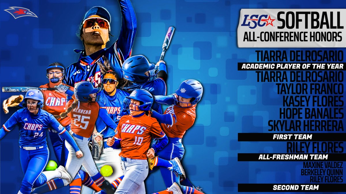 🥎 SB | Congrats to EIGHT <a href="/LCUSoftball/">LCU Softball</a> members receiving All-Conference honors, with Tiarra Delrosario being named Academic Player of the Year and Riley Flores named to the All-Freshman Team in addition. 

📰READ MORE⬇
bit.ly/42qvVNU