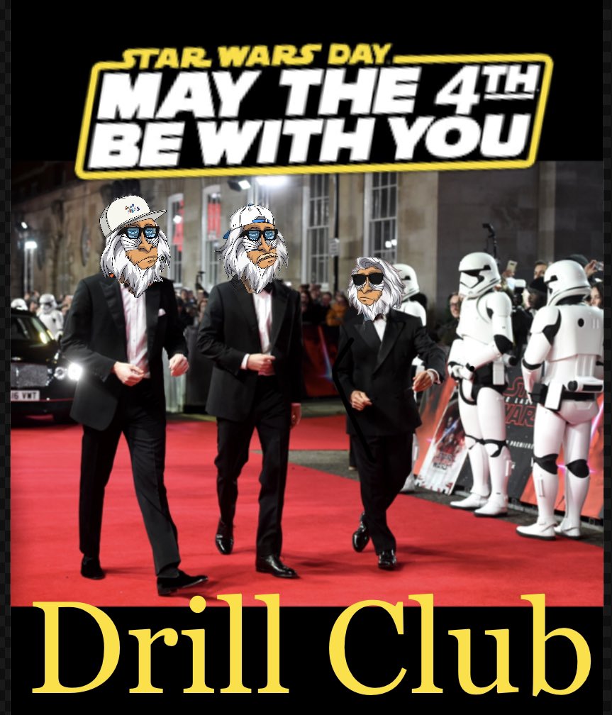 CERTIFIEDMONST1's tweet photo. #May4thBeWithYou Bark
#DC #DrillClub #JustDrill https://t.co/NZ4OygmbUa