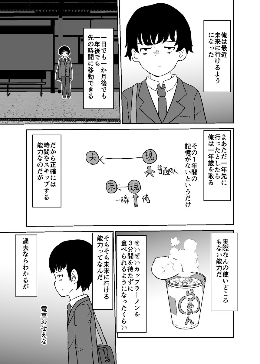 未来に行けるようになった1/2(再)
