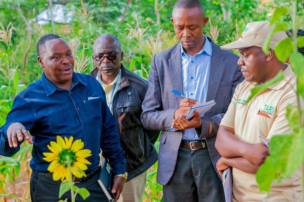 Happening this week ⁦<a href="/ClintonFdn/">Clinton Foundation</a>⁩ in Iringa Tanzania, sharing insights with the Ministry of Agriculture visiting  team on our efforts in supporting farmers to engage in farming as a business and increase value of sell collectively through cooperatives-