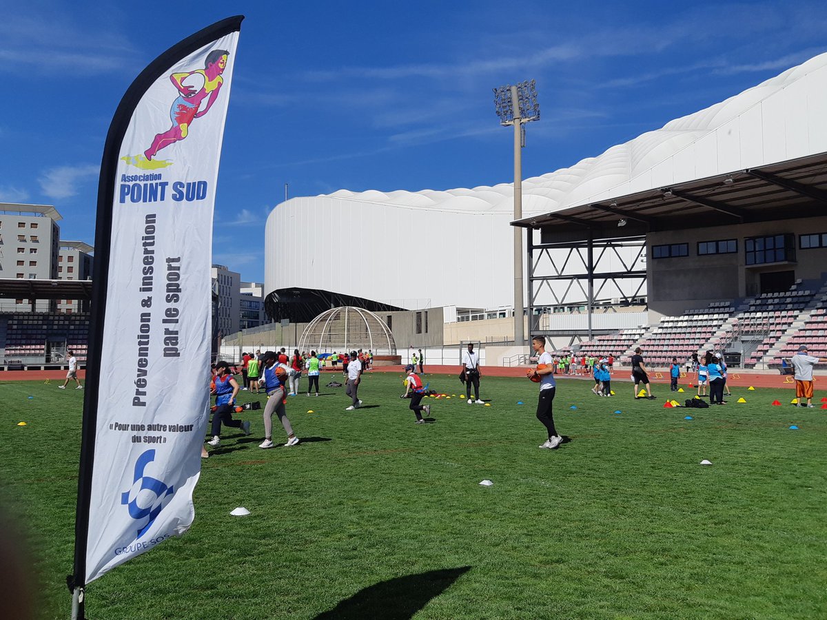 UsepTreize's tweet photo. Rencontre solisport
En partenariat avec #pointsud le comité 13 d athlétisme, nous proposons une rencontre inclusive a #stadedelort entre Ime association usep et college. Les ateliers rugby et athle sont tenus par les stagiaires BPJEPS apt #crepsaix autour du rugby https://t.co/05ko6zgpf0