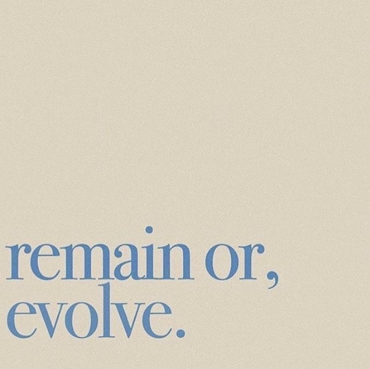 whealthmovement's tweet photo. Remain or evolve.⁠
#whealthmovement #investinyourhealth #embracethejourney https://t.co/0ZvmdrBkND