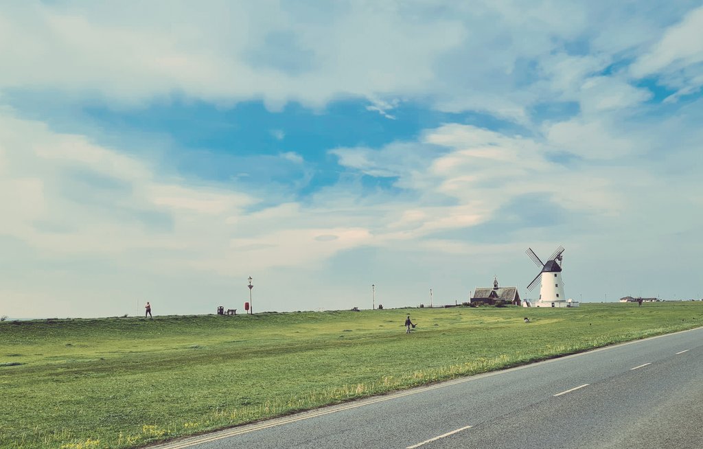 Deliveries with a view today! 
#Lytham
#Blackpool
#Kirkham 
#LythamStAnnes
#Fyldecoast