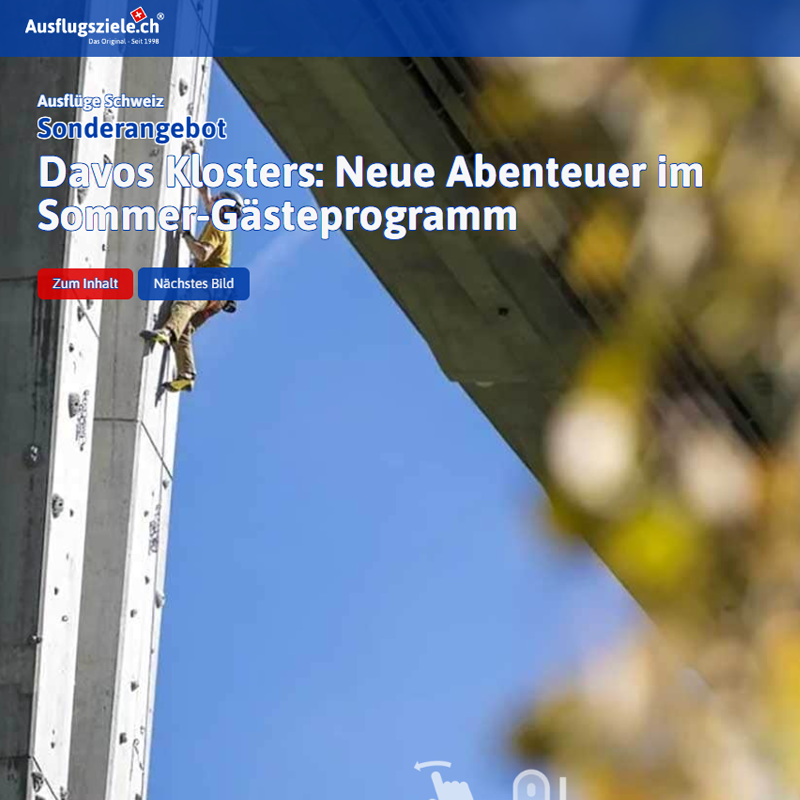 Ausflugsziele1's tweet photo. Neue Abenteuer Sommer Gästeprogramm Davos Klosters
https://t.co/QFTw1nkVEu
#Abenteuer #Sommer #Gästeprogramm #Davos #Klosters #Graubünden #Gleitschirm #Bike #Wakeboard #Klettern #Wandern #Aromatherapie #ausflugsziel #ausflug #freizeit #schweiz #suisse #svizzera #switzerland #swiss #daytrip #veranstaltungen #excursion #erlebnis #spass #freude #abwechslung