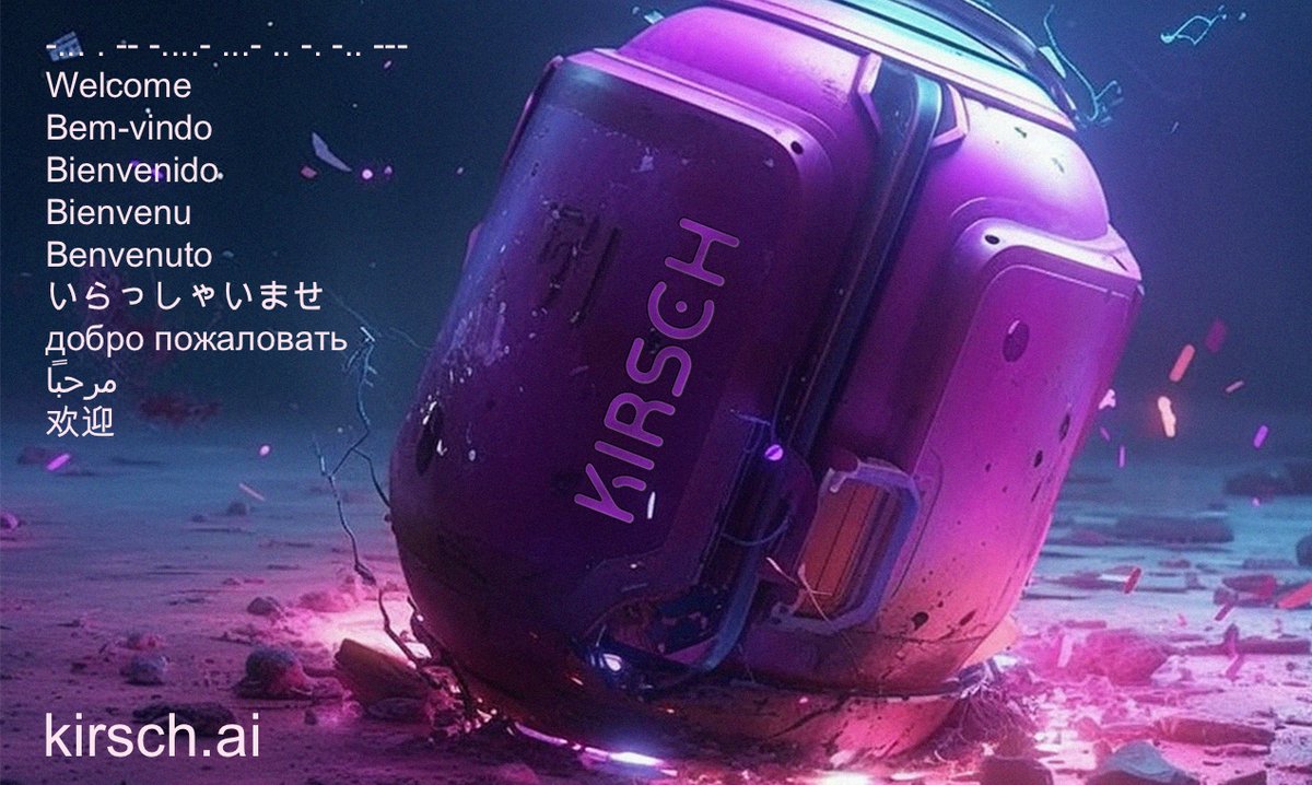 kirsch_ai's tweet photo. #AI
#Kirsch
#KirschAi #MachineLearning  #deeplearning  #NeuralNetworks  #InteligenciaArtificial  #ArtificialIntelligence  #PromptGeneration
#midjourney  #AdobeFirefly 
#ChatGPT https://t.co/VqoR6fjocu