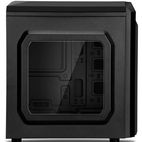 FutureTrekStore's tweet photo. Spire F3 Micro ATX Gaming Case with Windows, No PSU, Red LED Fan, Black with Red Stripe, Card Reader https://t.co/V3RXZbMxnz #gamingcases #gaming #computercases https://t.co/SCbWZXuWEJ