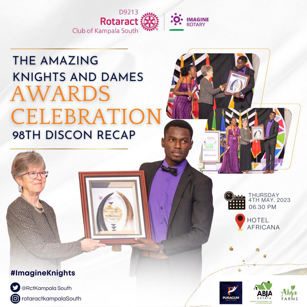 Rotaract Club of Kampala South on Twitter "An evening of Celebrating
