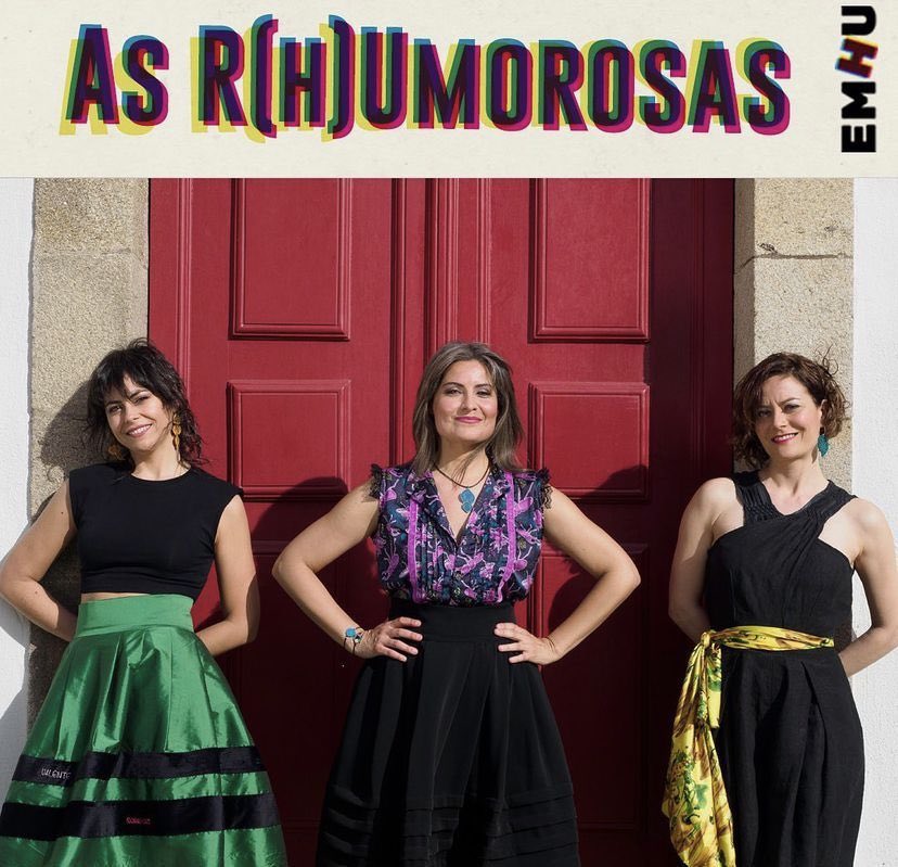 🎭 Se no voso concello programan #AsRhumorosas é para non perder. E se non as programan deberiades de esixilo. Cultura e humor con ⁦@LediciaSola⁩ @carmenmendezAct e ⁦<a href="/martadoviro/">marta doviro</a>⁩ 🤩🤩🤩
