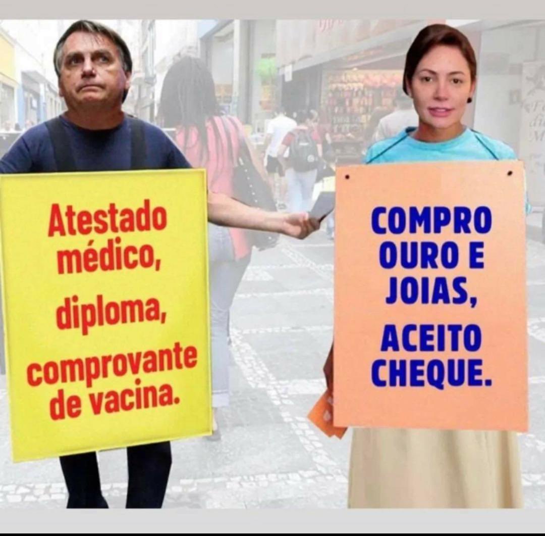ForabolsonaroL's tweet photo. 03/05/23

#bolsonarovergonhamundial #bolsonaronacadeia 
#grandedia 
#reuters #WSJ #thetimes #yahoo #abcnews #thetelegraph 
#cartaodevacina #coronelcid #maurocid #semanistia 
#anistianão 
#policiafederal 
#bolsonaro #bolsonarocorrupto #fechadocombolsonaro #fechadoscombolsonaro https://t.co/HELu1EK0Me