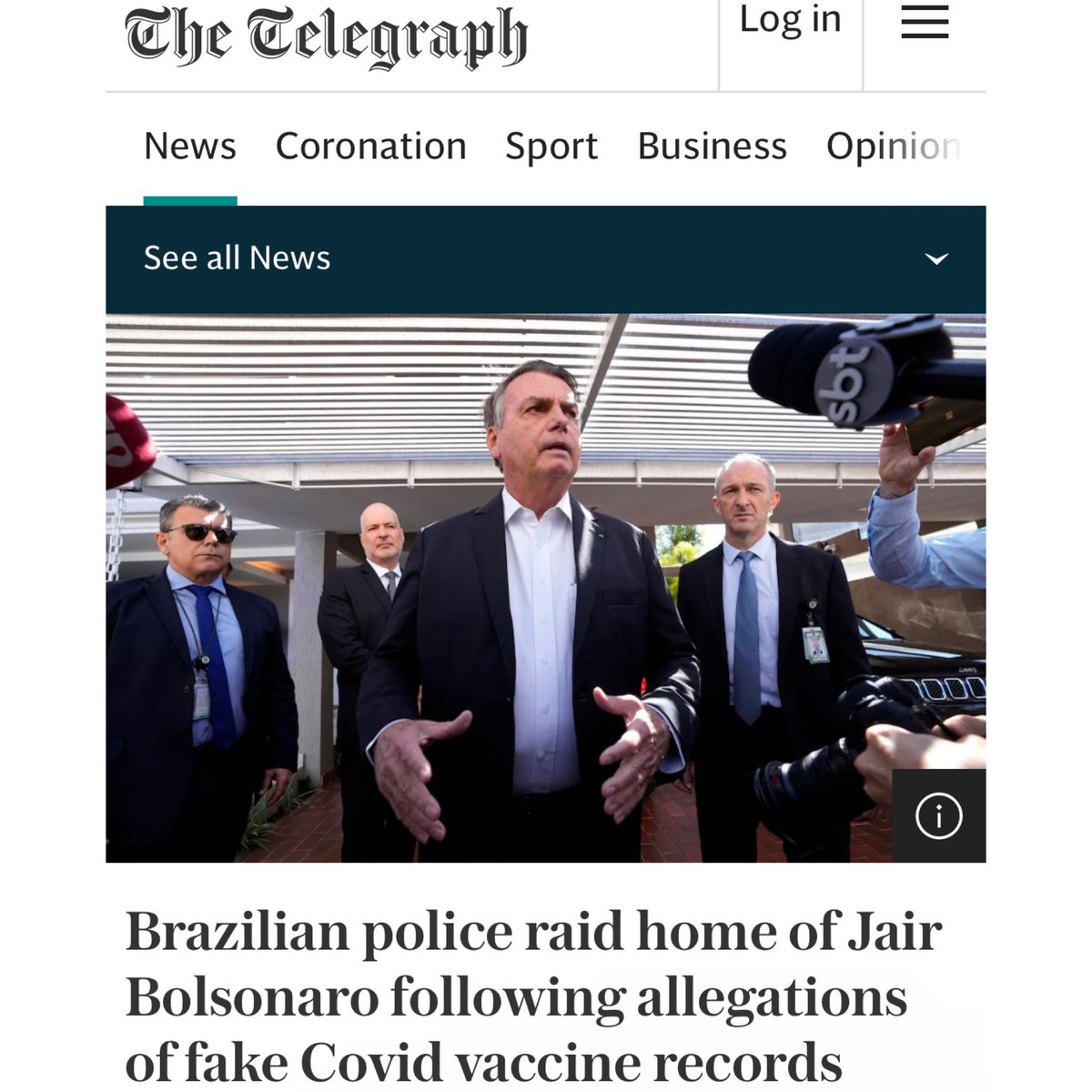ForabolsonaroL's tweet photo. 03/05/23

#bolsonarovergonhamundial #bolsonaronacadeia 
#grandedia 
#cartaodevacina #coronelcid #maurocid #semanistia 
#anistianão 
#policiafederal 
#bolsonaro #bolsonarocorrupto #fechadocombolsonaro #fechadoscombolsonaro https://t.co/a05mclekwI