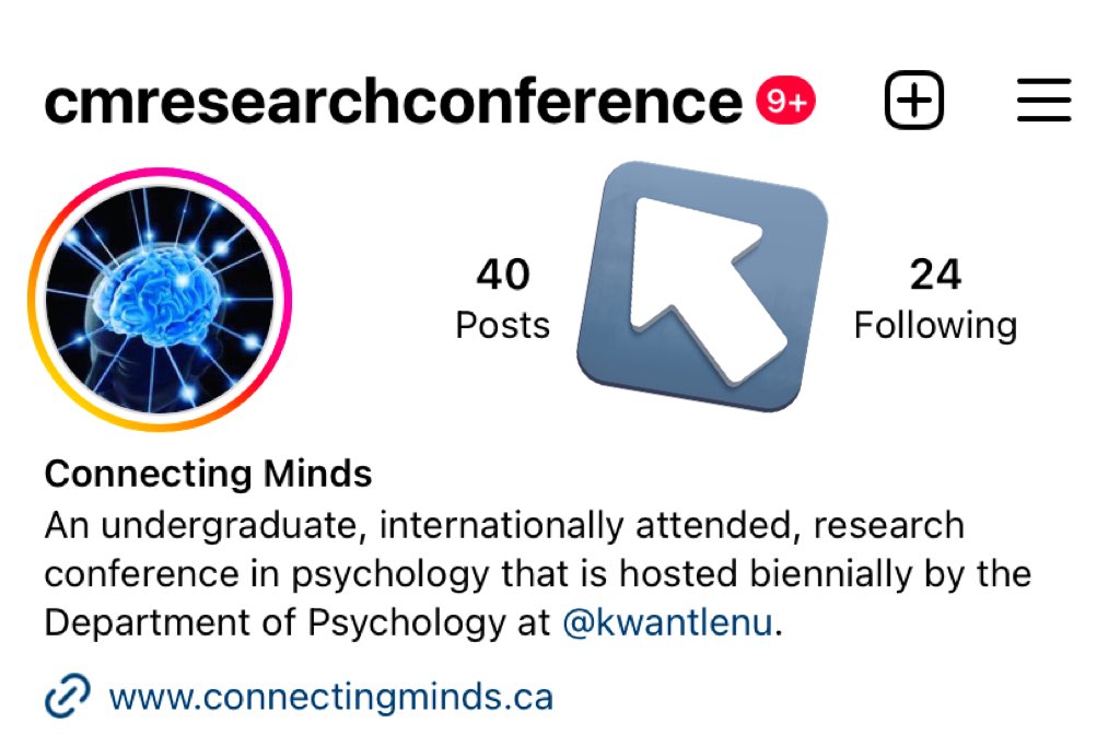 ConnectingMinds's tweet photo. We have been posting informational videos about the conference. Check out our instagram page (cmresearchconference) to learn
more about the conference! https://t.co/Xtu4q5BddZ