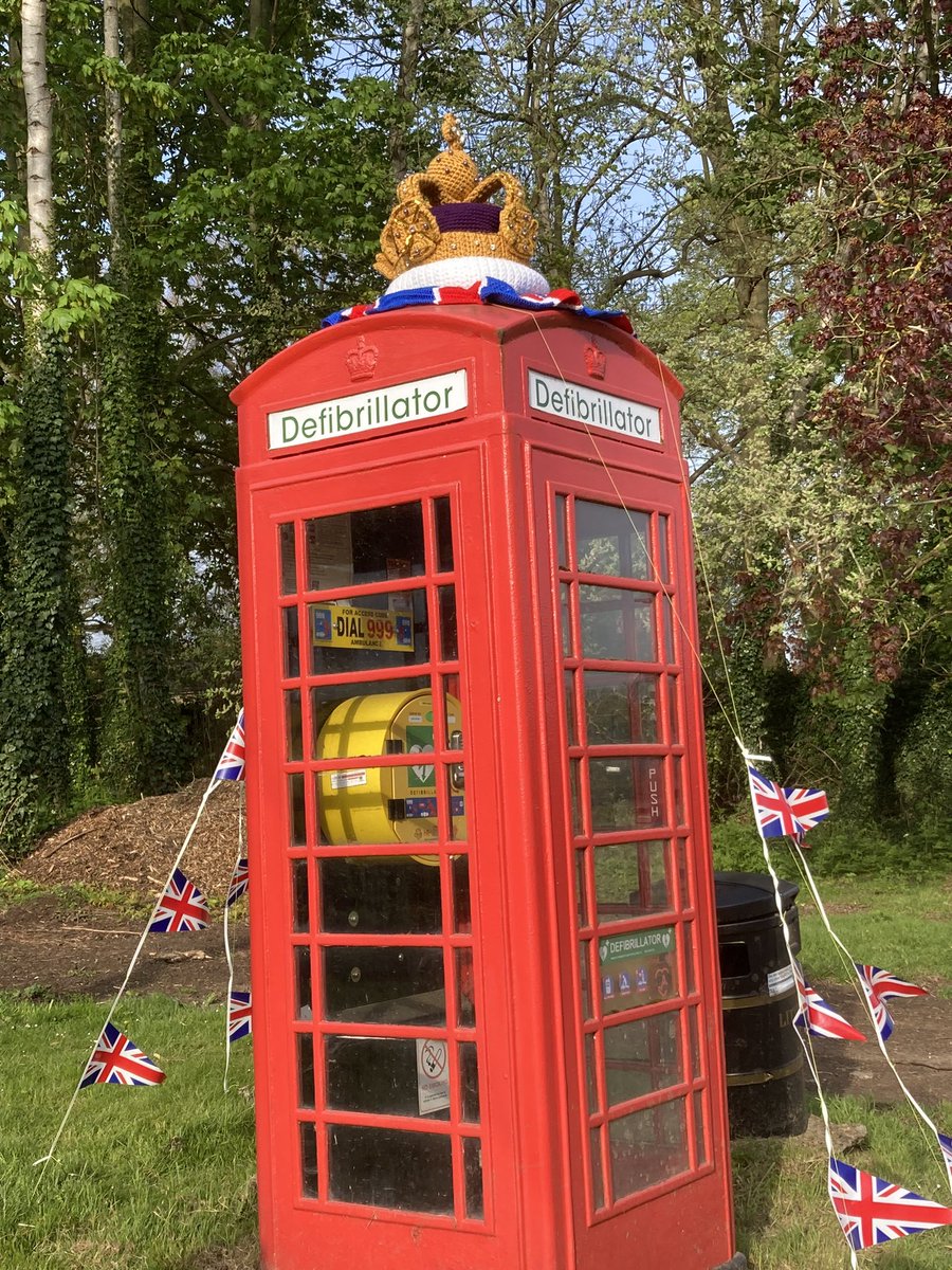 Coronation spirit in Wakerley, made by amazing local hobbyist Helen