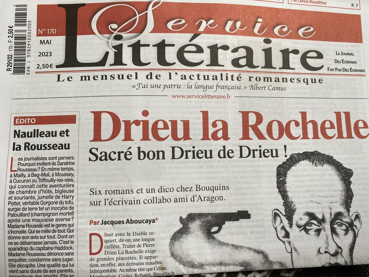 EricNaulleau's tweet photo. « Eric Naulleau, homme de gauche et hussard du verbe, taille un costard sur mesure à cette sectaire aux relents totalitaires. C’est drôle, incisif, documenté. Ça expédie surtout la Rousseau le nez dans le ruisseau. »
Service littéraire. @sandrousseau https://t.co/cZPqmbJja5