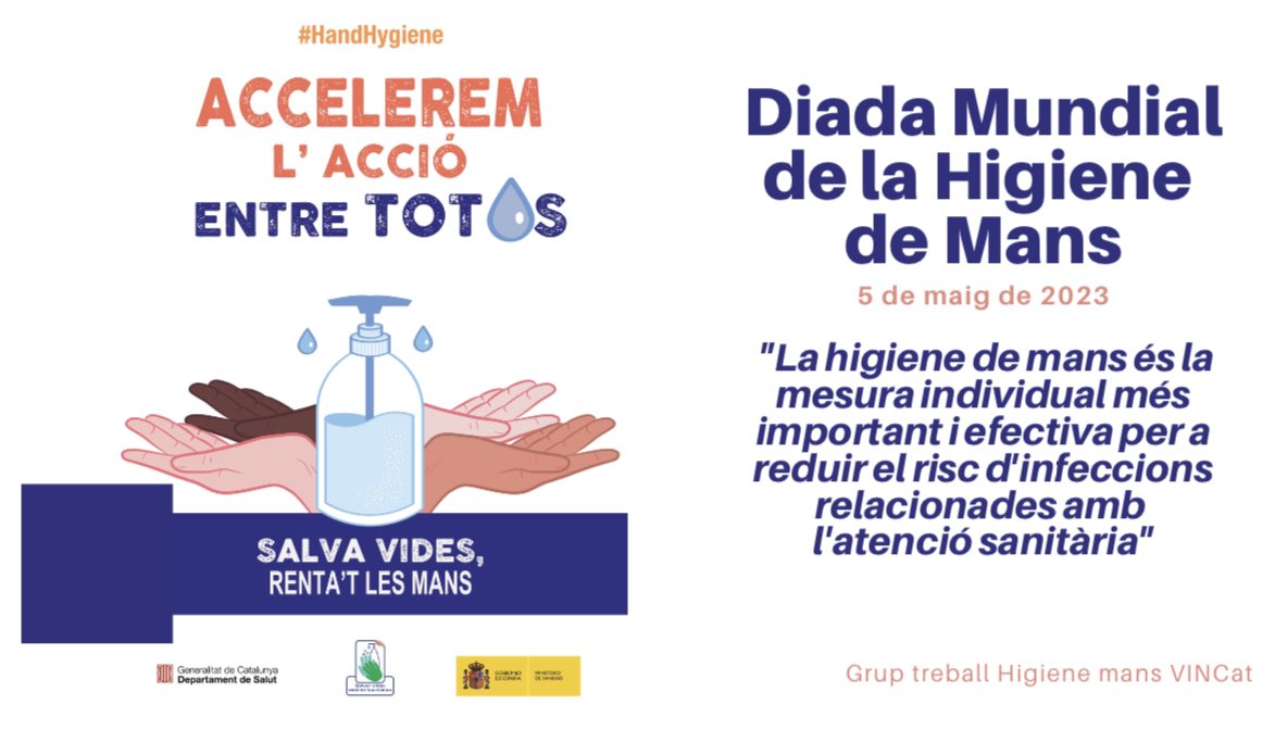 AinoaCastan's tweet photo. Preparant el Dia Mundial d’higiene de mans 2023. Demà ho celebrarem a @vallhebron
Ja coneixes els 5 moments? Pasarem per tots els serveis i et posarem a prova, si encertas podries tenir premi @icscat @CleanHandsSafe @WHO @carferrebarbera https://t.co/FEtimHb89k