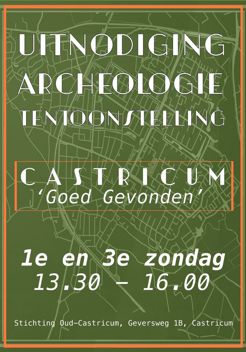 Aanstaande zondag tot eind augustus.