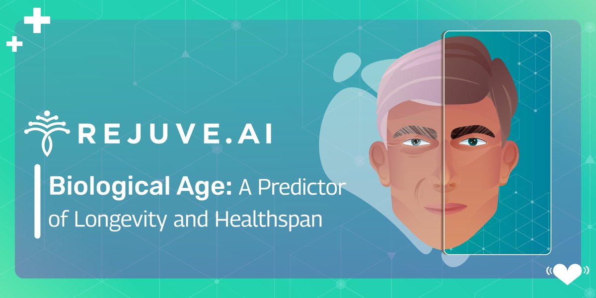 (1/9): Biological age is a metric that determines the physiological age of an individual, accounting for a combination of genetic, environmental, and lifestyle factors that affect their overall health. 🧬💪 #biologicalage