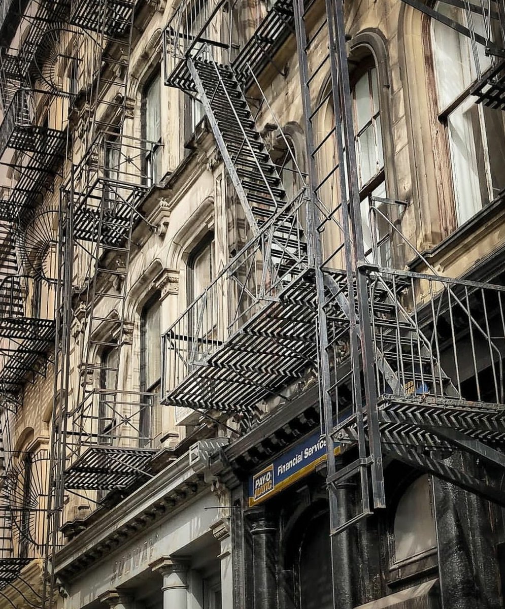 #fireescapestairs in #sohonyc