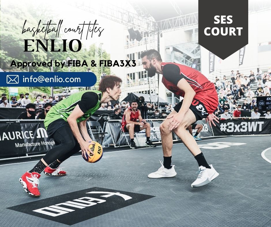#enlio #sportsfloor #basketballcourt