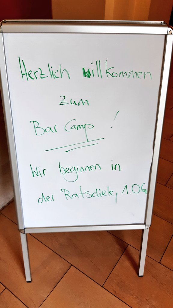 MMagdowski's tweet image. Ich bin heute beim 1. (?) #Magdeburg|er #Barcamp zum Austausch zwischen Stadtverwaltung der @Ottostadt und der "Wissenschaft" (hauptsächlich vertreten durch die @OVGUpresse) und bin gespannt auf das Programm, das wir gemeinsam entwickeln.