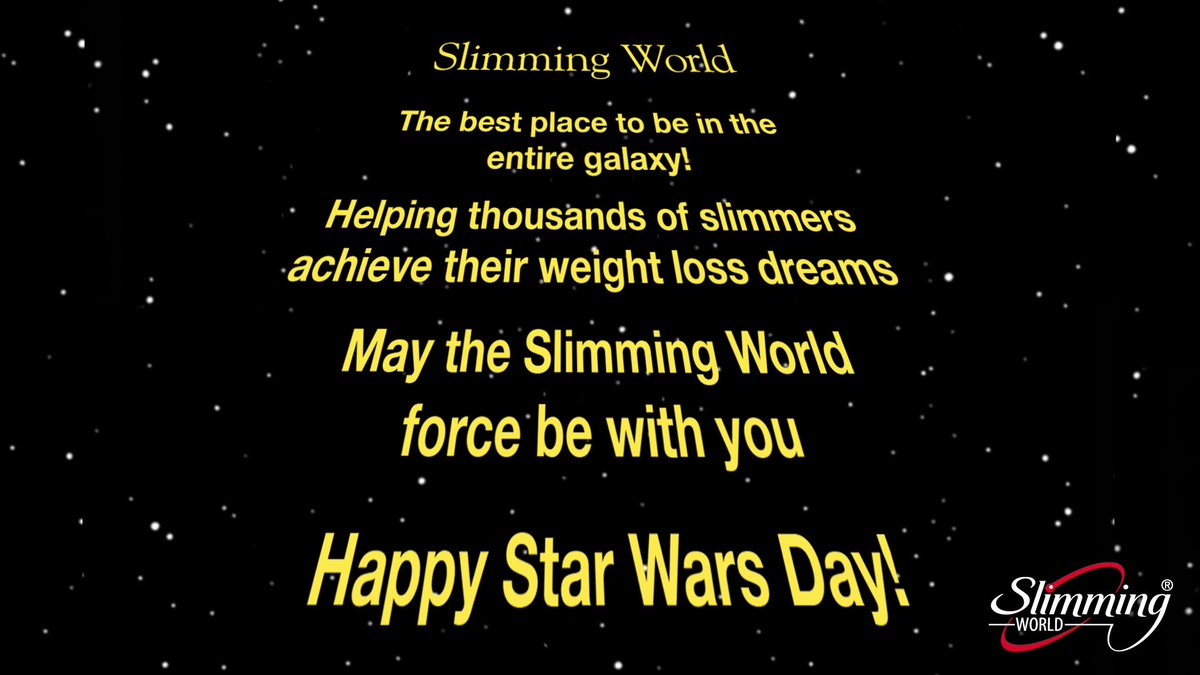 EmilyMay7777's tweet photo. #MayThe4th be with you! It's #StarWarsDay 🌟, and I'm going to let you into the best kept secret in the galaxy – I know the way to slimming success! DM me to join me and the rest of the Jedi council at my #coventry group 💌. https://t.co/r3lvfylxVE