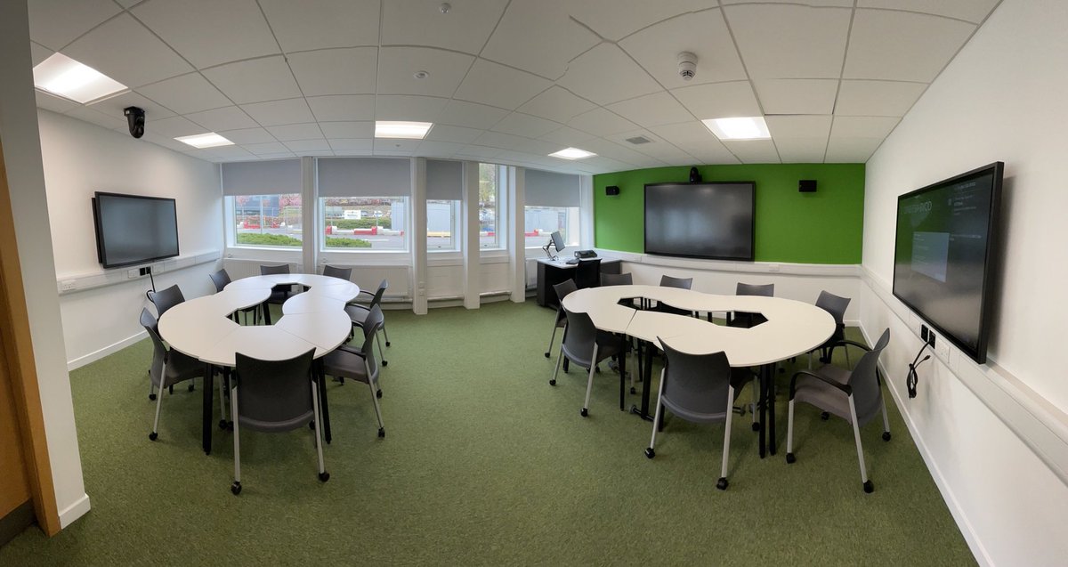 Exciting times as our first newly refurbished teaching rooms are revealed- more to follow #UofStirling