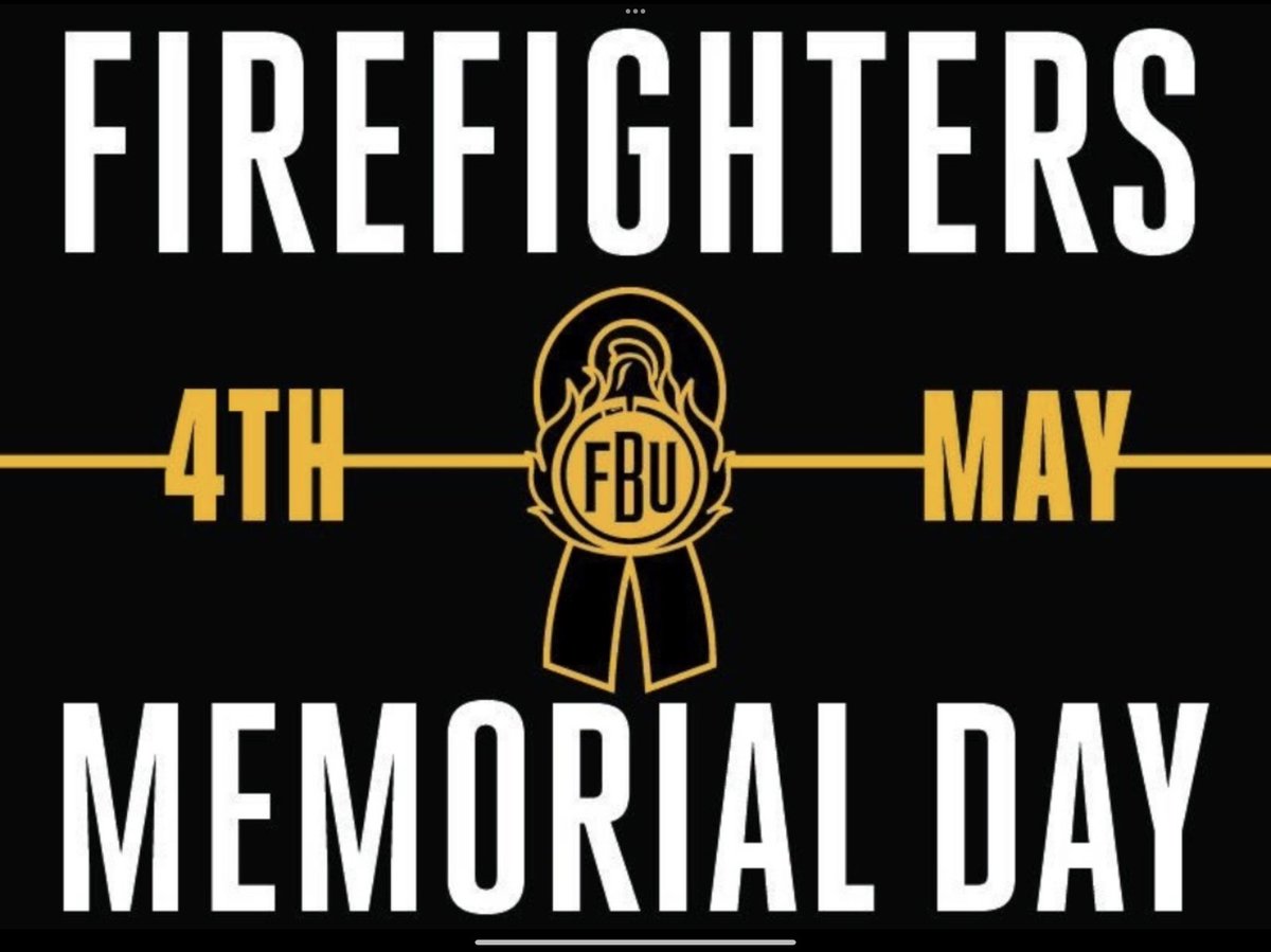FBUScotNorth's tweet image. Take a moment out of your day to remember all those brave firefighters who made the ultimate sacrifice in the line of duty. Let’s also not forget all of those who have died through illnesses that could be contributed to the profession they have chosen to undertake #DECON