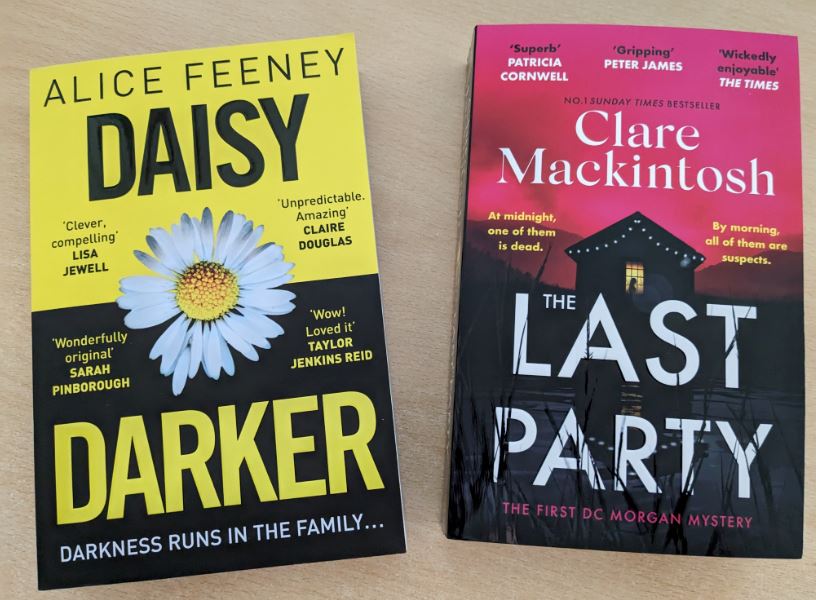 This is what happens when you work in a hospital and need to get milk on your way into work - accidently bought two books @claremackint0sh @alicewriterland  📚📚📚 #lunchtimereading
