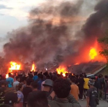 Ethnic riots in Manipur
