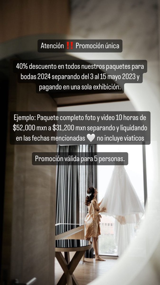 Les prometo que es la única vez que tendremos un descuento de esta magnitud y que por ese presupuesto no tendrán un trabajo igual nunca.

Esto es solo para apoyar a costear todos los gastos de mamá en el hospital, así que nos ayudaría mucho aunque sea el compartir 🫶🏼🫶🏼

Lqm