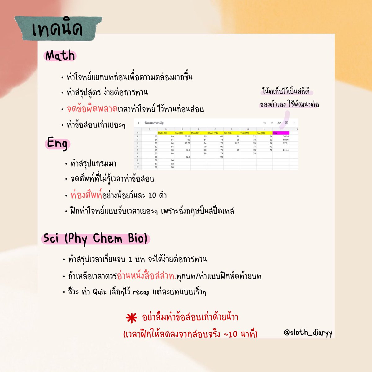 sloth_diaryy's tweet photo. ทามไลน์+คำแนะนำคร่าวๆคั้บ https://t.co/3D7V5nJ3v4