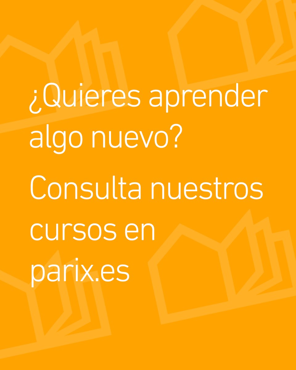 fundacionGSR's tweet image. ¡Ya empiezan los nuevos cursos de #PARIX! A partir de hoy puedes acceder a los contenidos en parix.es

🆓 Recuerda que nuestra formación es completamente #gratis y está planteada para que la completes a tu ritmo.

🔎 Inscríbete aquí:
parix.es/category/curso……