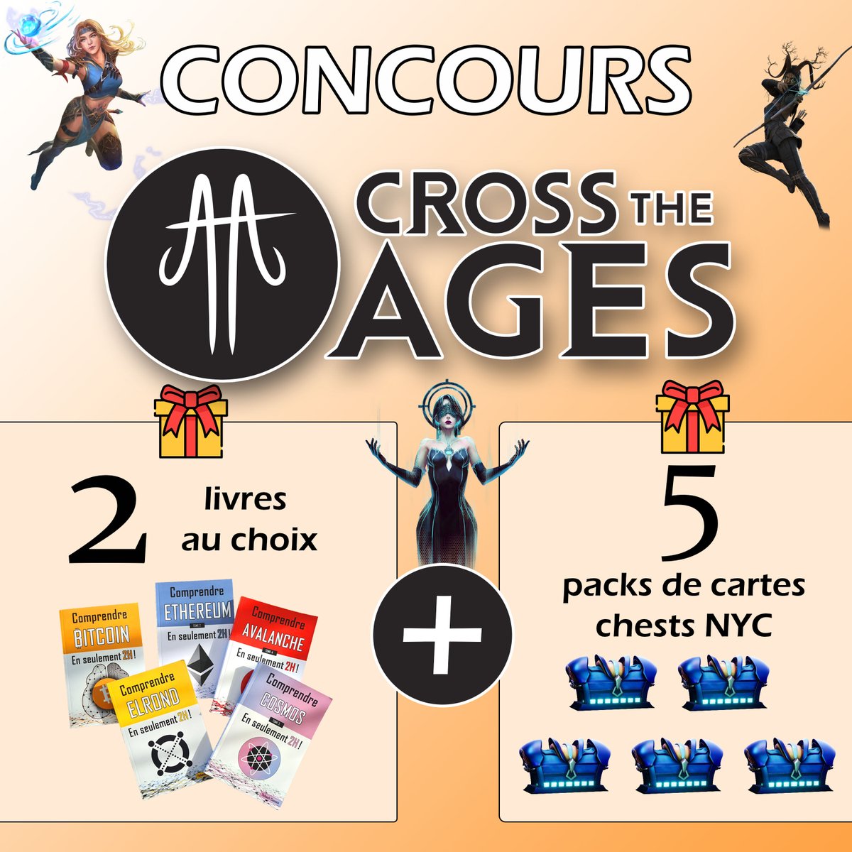 🎁🔥Concours exceptionnel pour fêter la sortie de l'épisode 66 avec <a href="/CrossTheAges/">Cross The Ages</a> !
🔹Livres &amp; packs de cartes
🔹7 gagnants 
🔹TAS 11/05

Pour participer
🔸Like &amp; RT
🔸Follow @Thibaultcouss1 &amp; <a href="/CrossTheAges/">Cross The Ages</a> 
🔸Met en com ce qui te plait sur CTA

Bonne chance à tous !🍀
#Giveaway