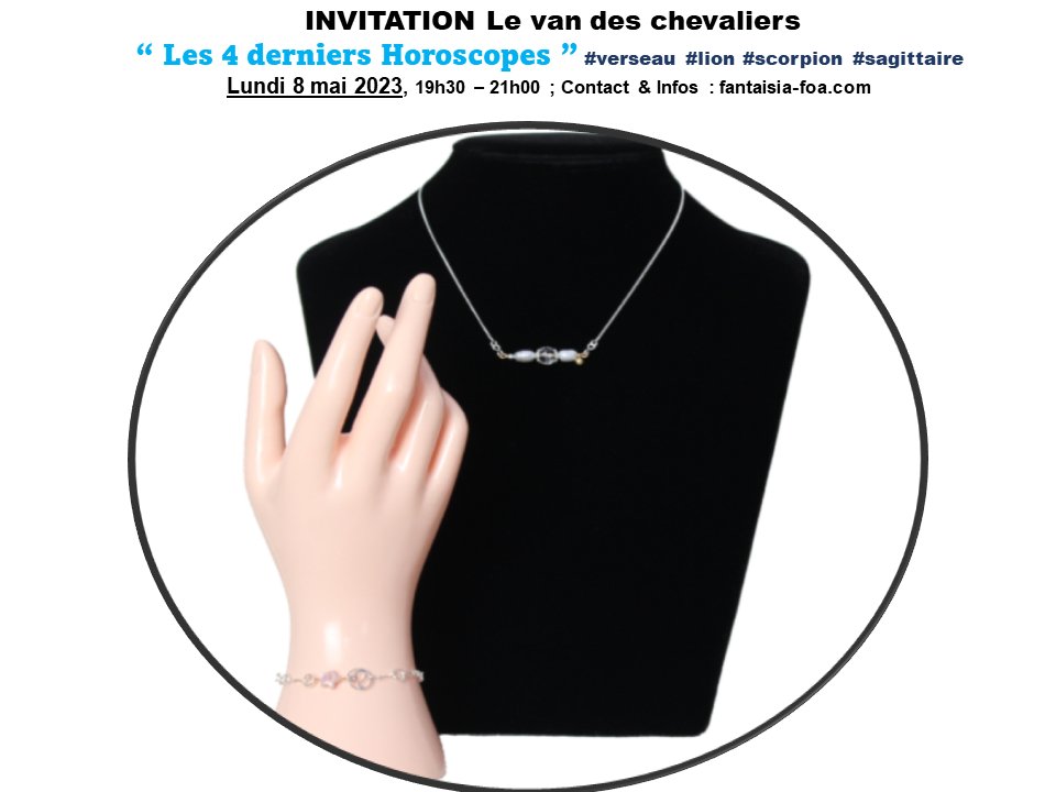 BijouterieGOA's tweet photo. De beaux moments en mai !

#genesisoneapple #pearlspommes #bijouterie #luxe #fantaisie #goa #foa #evenements #colliers #parures #bracelets #broches #horoscope #8mai2023 #21mai2023 #tenuestraditionnelles #chic #elegance #beaute #bienetre https://t.co/WYGuYlXwzk