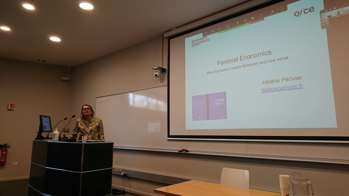 first keynote speech of #acdd2023 <a href="/ACDDConference/">ACDD Conference</a> by <a href="/HelenePerivier/">Hélène Périvier</a> <a href="/ofceparis/">OFCE</a> <a href="/sciencespo/">Sciences Po</a> on feminist economics
#EconTwitter #Feminism #economics #phdlife #Strasbourg