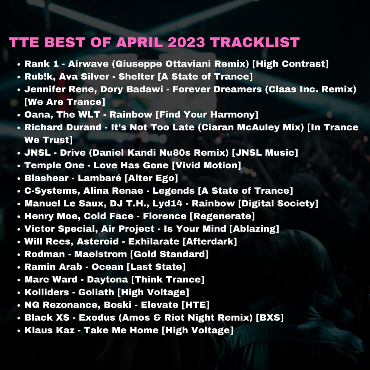 The Trance Empire Best of April 2023 mix is out now. 20 red hot records in the mix with <a href="/RodmanOfficial/">Rodman</a>🔥

Get the full show👉 lnk.to/TTEBestofApril

With music from <a href="/claas_von/">Claas Inc.</a> <a href="/TheWLTproject/">The WLT Music</a> <a href="/TheDanielKandi/">Daniel Kandi</a> @BlashearMusic <a href="/special_victor/">Victor Special</a> <a href="/raminarab_/">Ramin Arab (Official Page)</a> <a href="/_KOLLIDERS_/">Kolliders</a> #Trancefamily