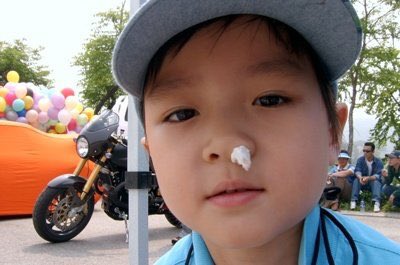 범규는 아기 때 모자 쓰는 걸 좋아했나보구나 ♡♡