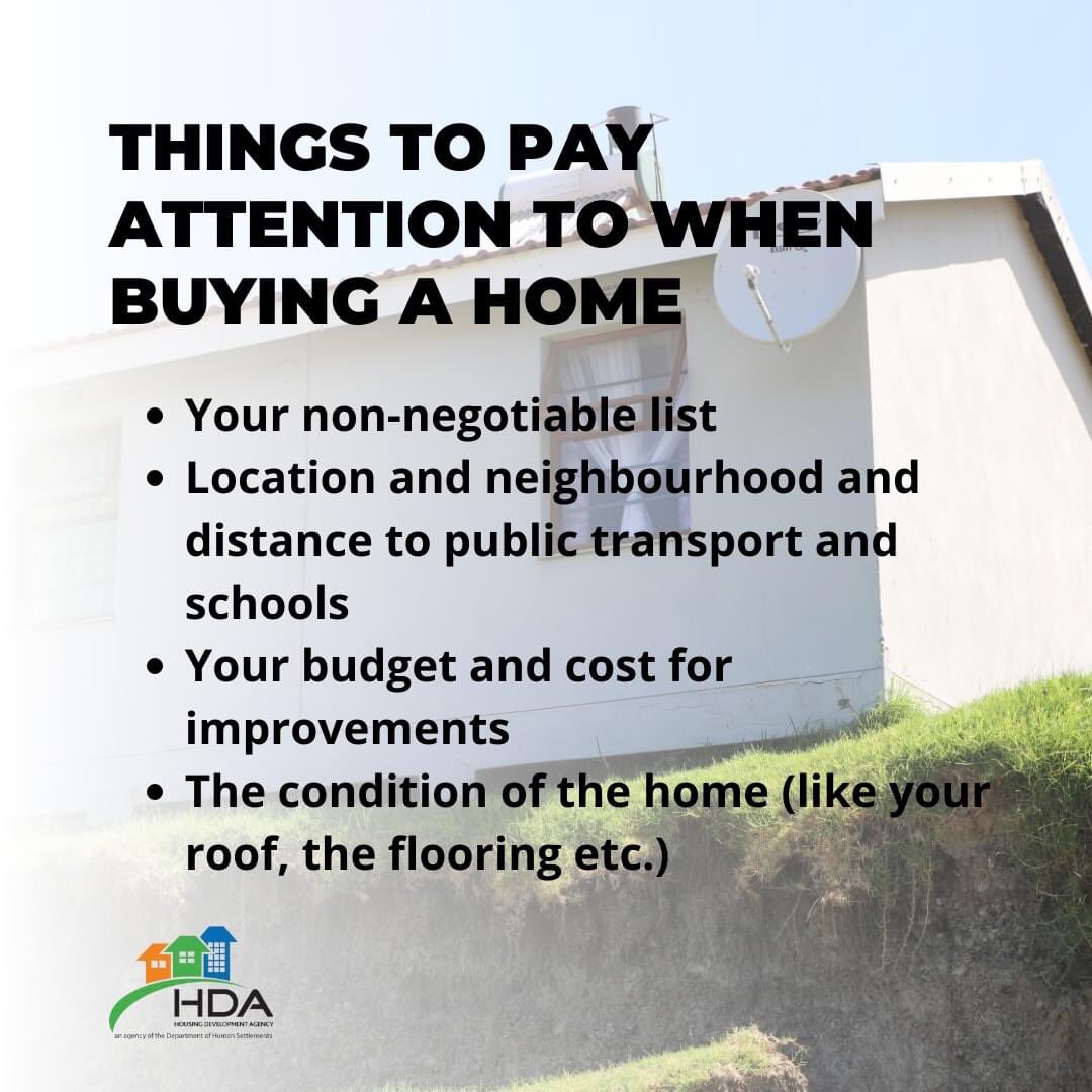 the_hda's tweet photo. Things To Pay Attention To When Buying A Home
#RebuildTheHDA #DepartmentofHumanSettlements #TheHDA #DHS #TheHDAAtWork #HousingTheNation #Houses #HomeMaintenceTips https://t.co/ZKejwXgOs0