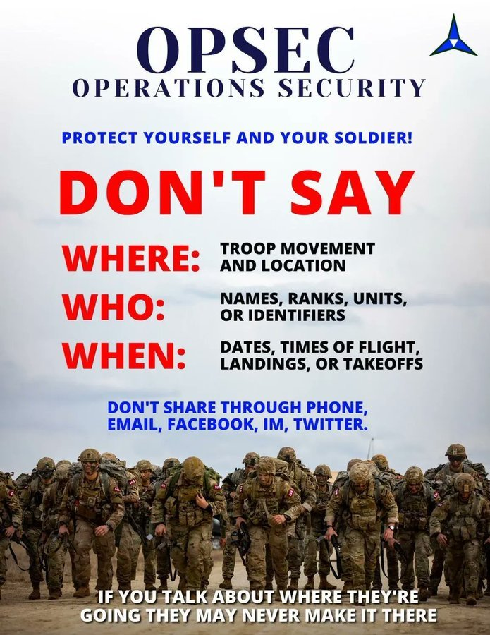 Zylog_Z80's tweet photo. Reminder, cannot emphasize enough, say nothing, RT nothing! #OPSEC #NotAWord #SpringIsComing #UkraineCounterOffensive #Ukraine #UkraineWar #Ukraina #SlavaUkraini #Russia #RussiaisATerroistState #RussianWarCrimes #RussiaIsCollapsing #FuckPutin #PutinBurnInHell #NAFO #NAFOfella https://t.co/ElBykb7jtS