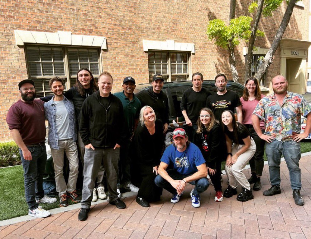 isaach2007's tweet photo. Cobra Kai Season 6 has paused production…

“We hate to strike, but if we must, we strike hard. Pencils down in the Cobra Kai writers room. No writers on set. These aren't fun times, but it's unfortunately necessary. The moment a fair deal is in place, we'll get back to kicking ass.” - Jon Hurwitz (Cobra Kai Creator)