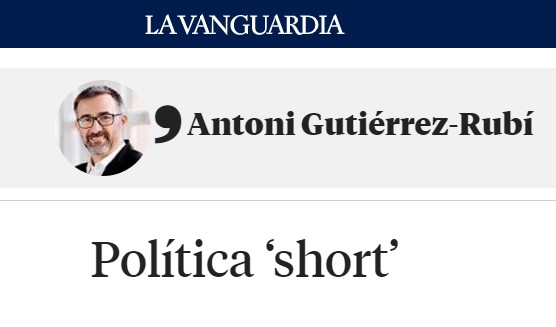 antonigr's tweet photo. La era de las comunidades digitales está sucumbiendo, lentamente, frente a un consumo en cascada, continuo, con interacciones de valoración mínimas y sin agregar valor ni crearlo de manera colaborativa y participada.

👉Política 'short', mi columna de opinión, hoy, en @LaVanguardia: https://t.co/2aPZkKGawQ