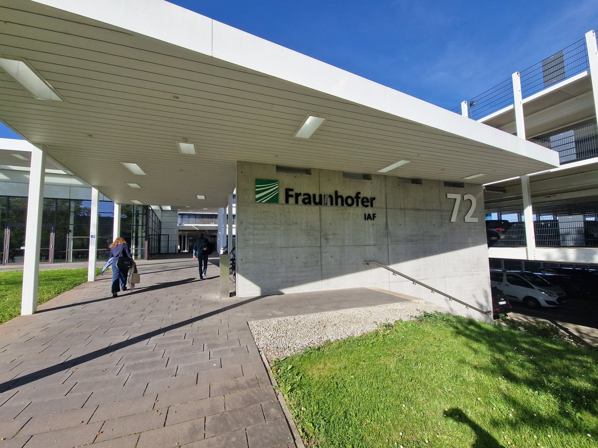 back to #FraunhoferIAF for a #QBN diamond #QT conference