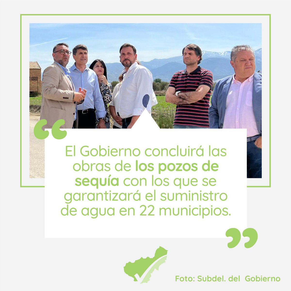 El Gobierno de España terminará los pozos para abastecer a varios municipios del área metropolitana.

granadahoy.com/area_metropoli…