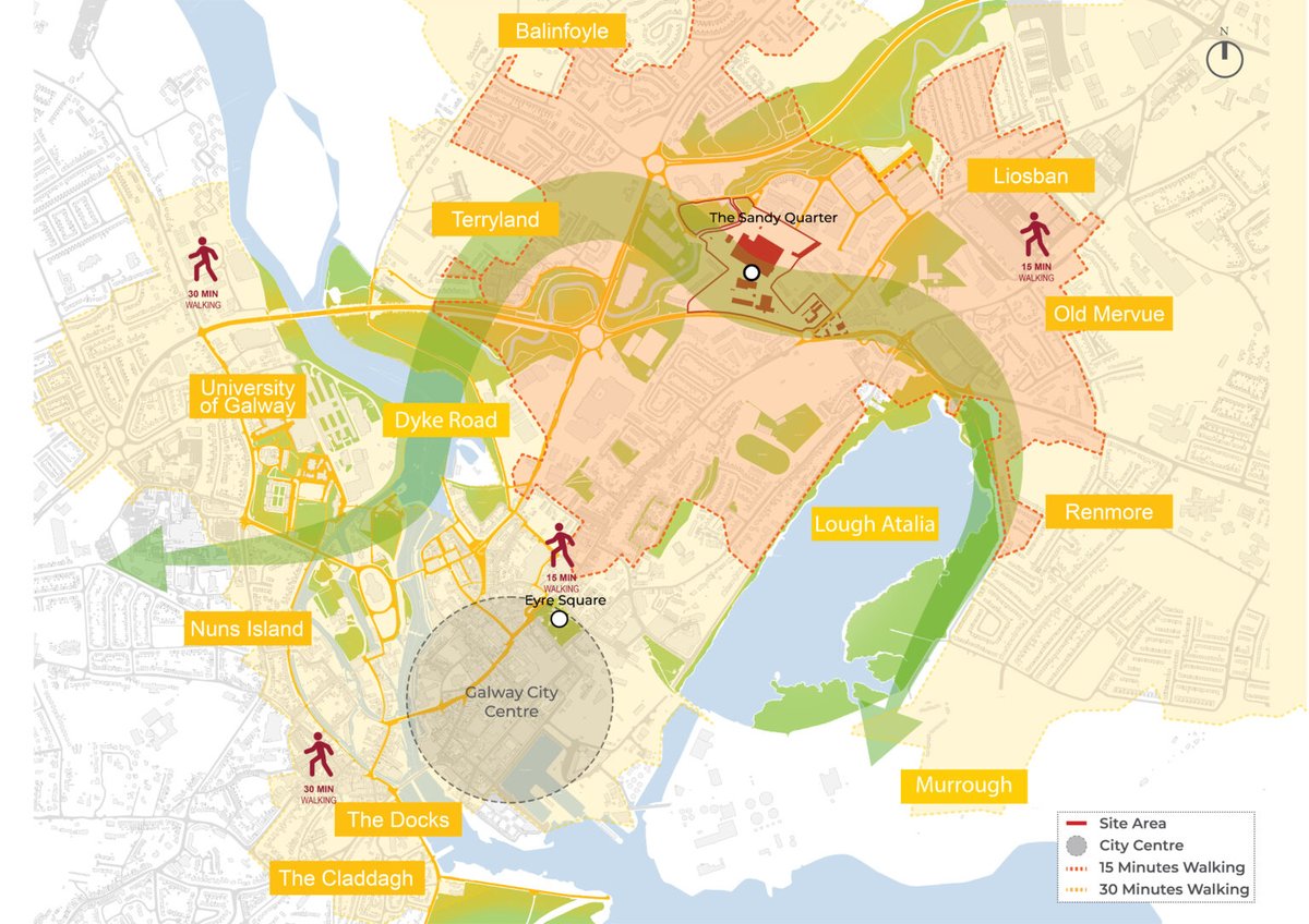 DeptHousingIRL's tweet photo. The @LDA_Ireland &amp; @GalwayCityCo are preparing a Spatial Framework to examine the transformative potential of the Sandy Road lands bounding Sandy Road in Galway. To read more and subscribe to the #HousingForAll E-zine click here: https://t.co/waJcyS6moB https://t.co/P740UMFO2d