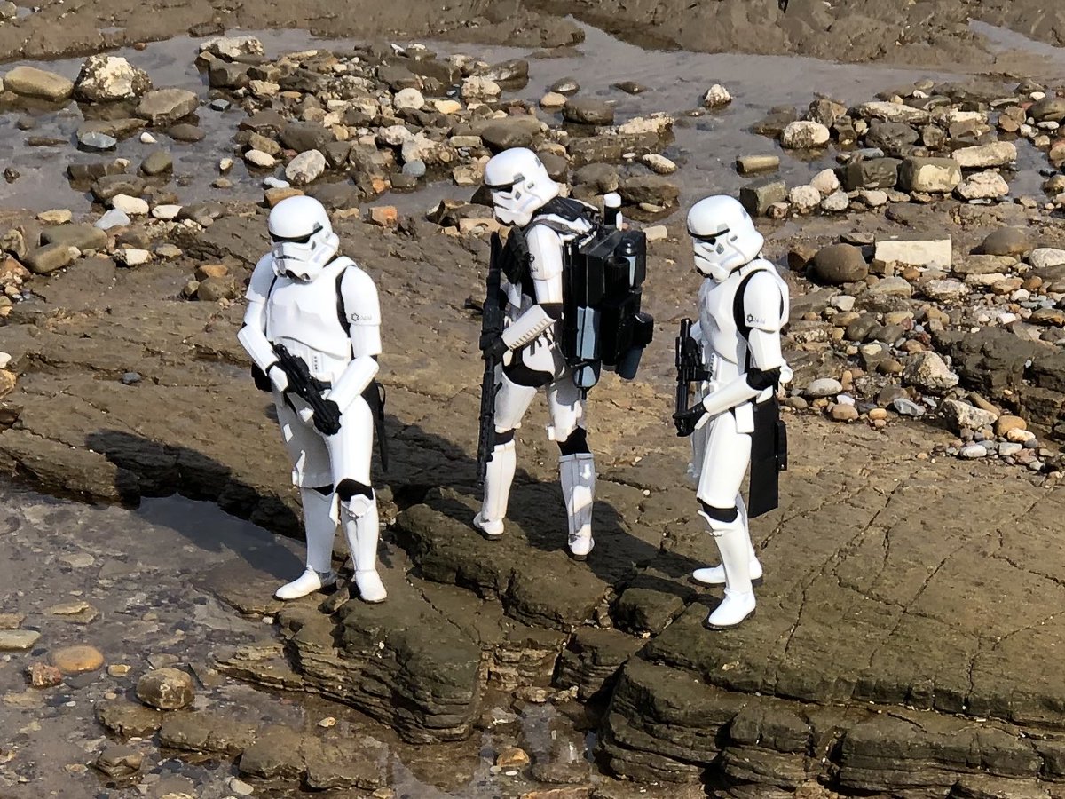 May the Force be with you! 

Here’s a fact you’ll not get from ChatGPT: Scarborough is a favourite holiday destination for Stormtroopers. This photo was taken in April 2018 🤓