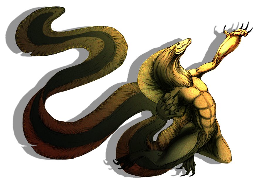 HAscender's tweet photo. @kalivero_arts Your art is dope! My character is eel inspired, like this fella here! https://t.co/F2IjY0gLiY