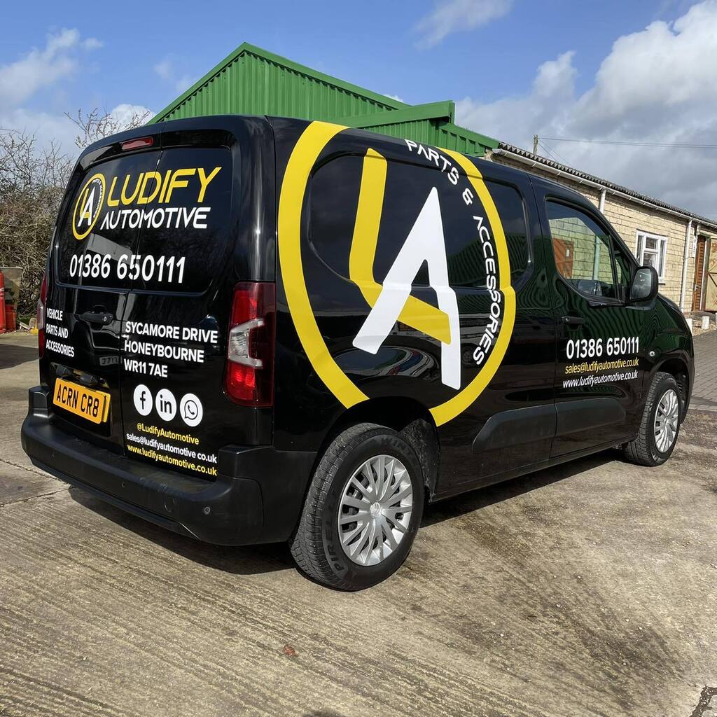 A new Automotive parts company Ludify Automotive is opening up in Honeybourne and while they are waiting for their new commercial unit to be finished they’ve begun trading online and so they needed their first delivery van ready to roll with an eye catch… instagr.am/p/Cr0BuJKI5bg/