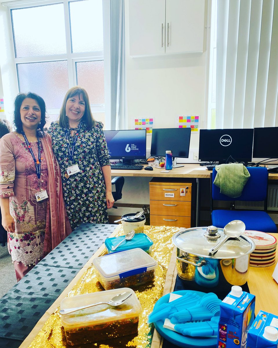 Farnborough 6th study support celebrating culture day today! 💙